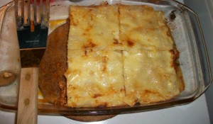 Lasagně - jak krájet